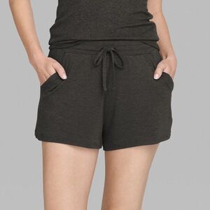 Tommy John Women's Downtime Short Size Small Charcoal